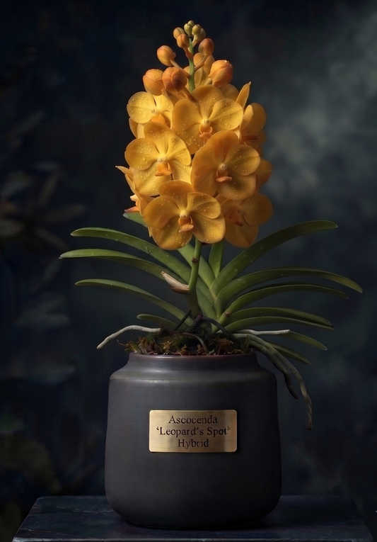 Vanda-Ascda. Tri Star Gold