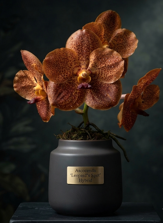 Vanda-Yellow Butterfly